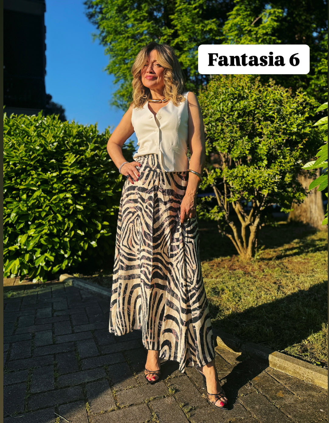 MOTIF CAPSULE- GONNA CON ELASTICO by baba