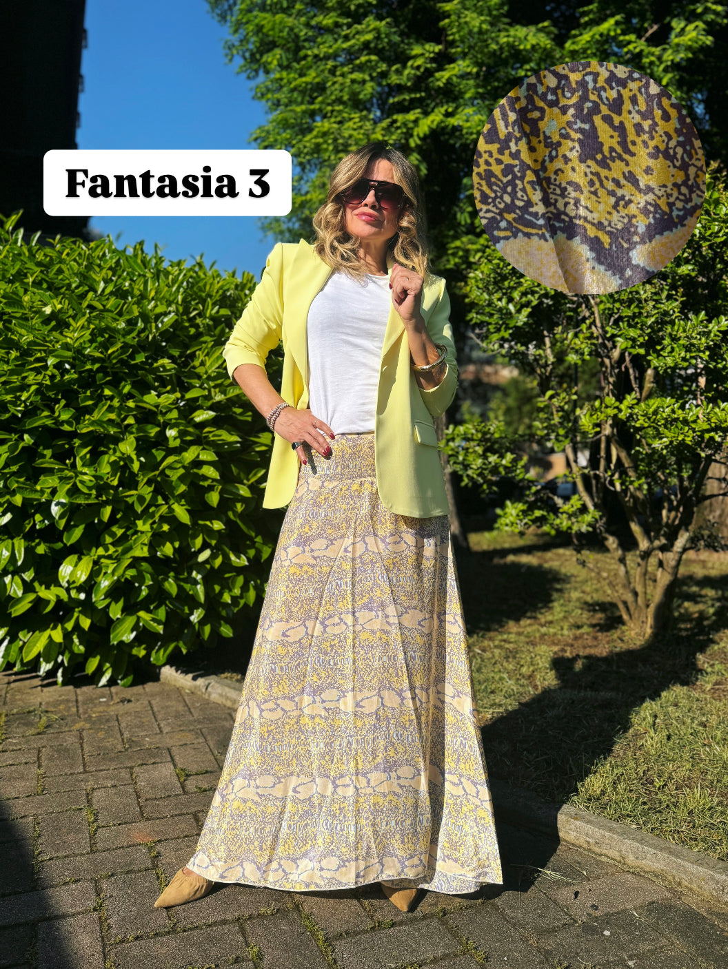 MOTIF CAPSULE- GONNA CON ELASTICO by baba