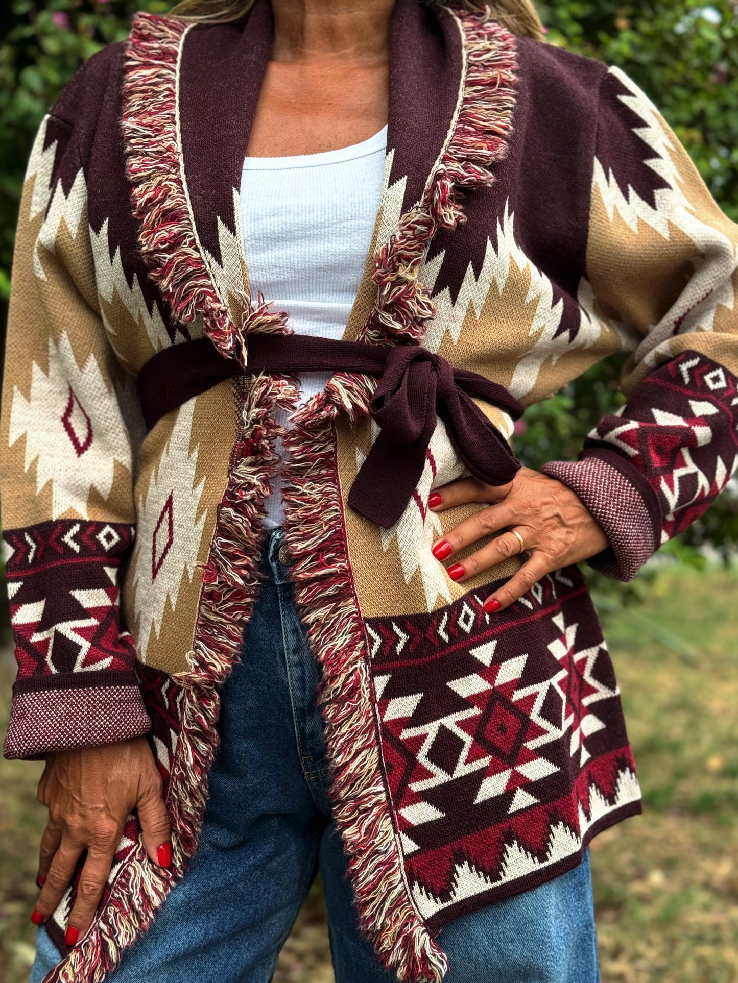 “CARDIGAN JACQUARD” kontatto