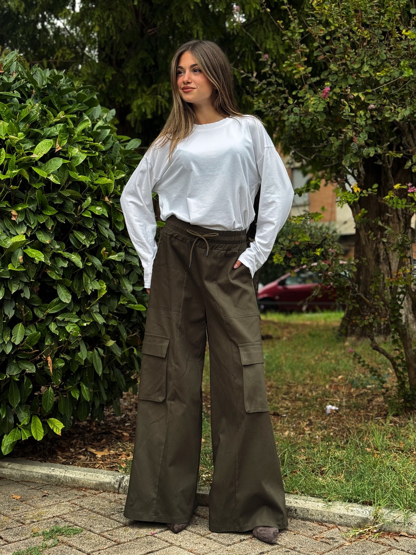 “PANTALONE COULISSE” Have one