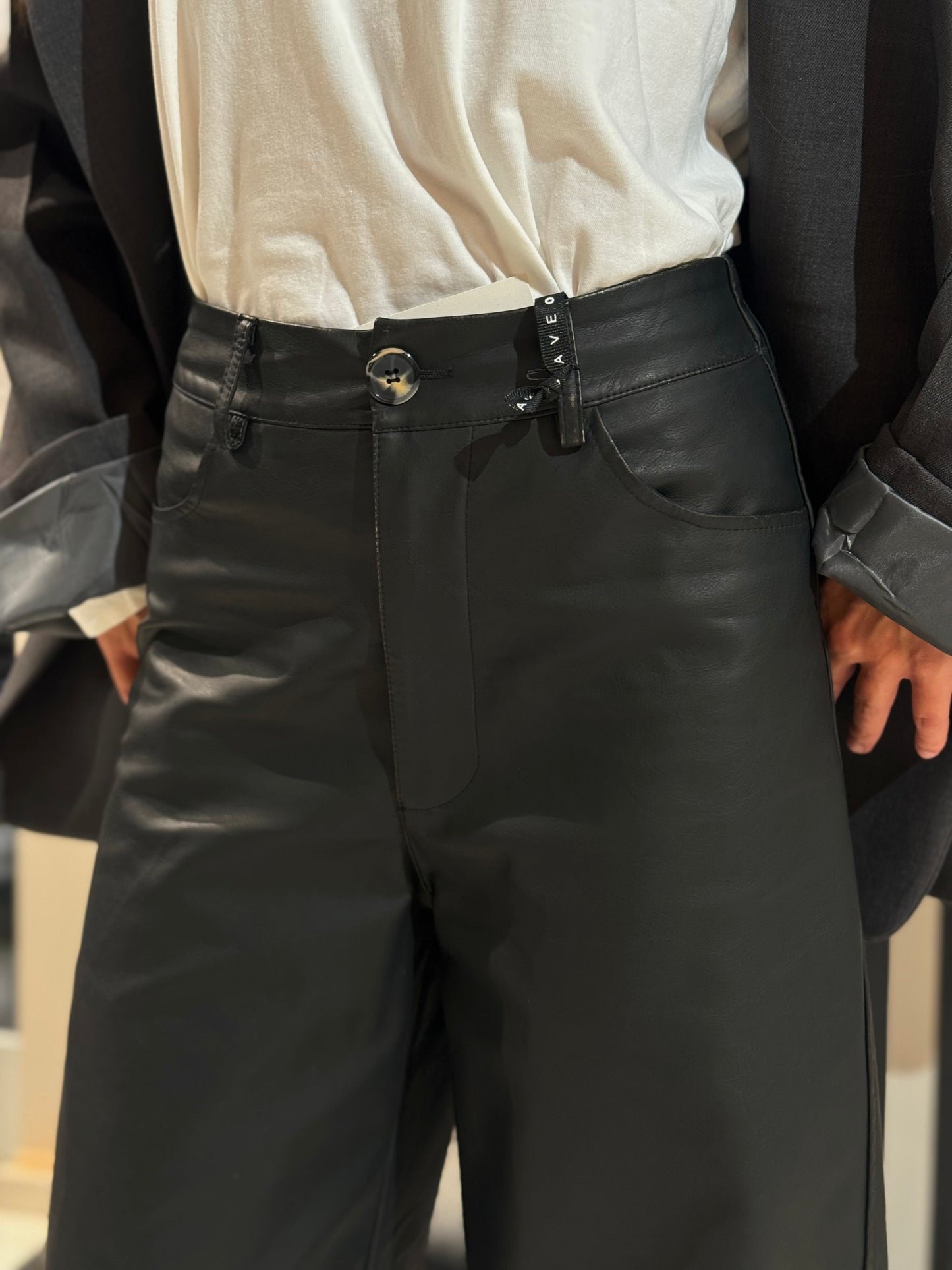 “PANTALONE ECOPELLE BALOON” Have one