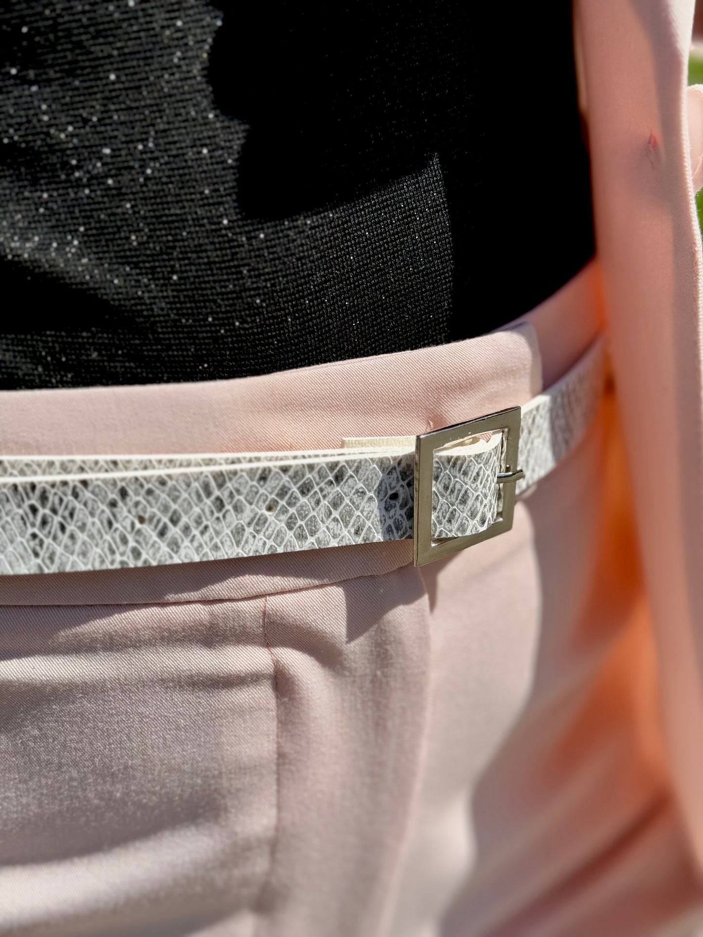 KONTATTO- PANTALONE CON CINTURA