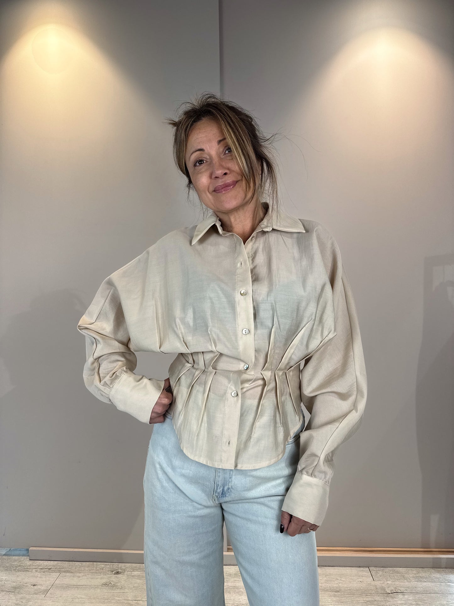 “CAMICIA PIEGHE” Have one