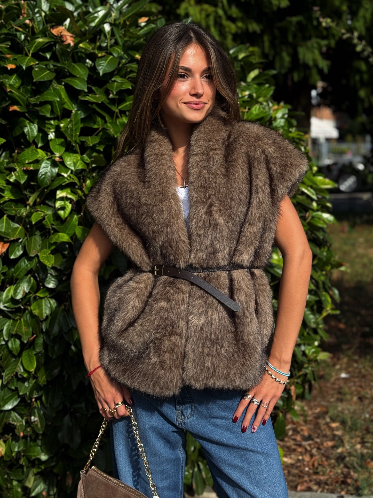 “GILET ECOPELLICCIA” Susy mix