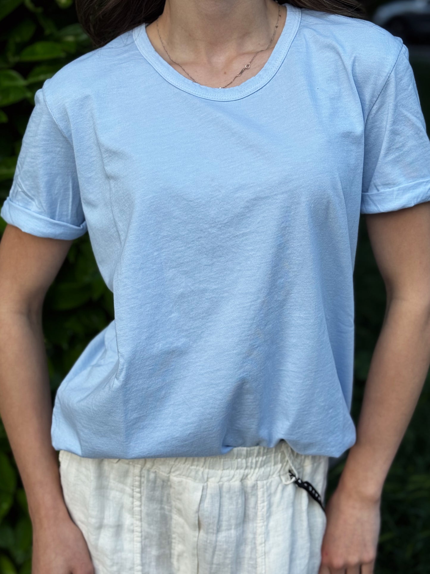 “T-SHIRT GIROCOLLO” Kontatto