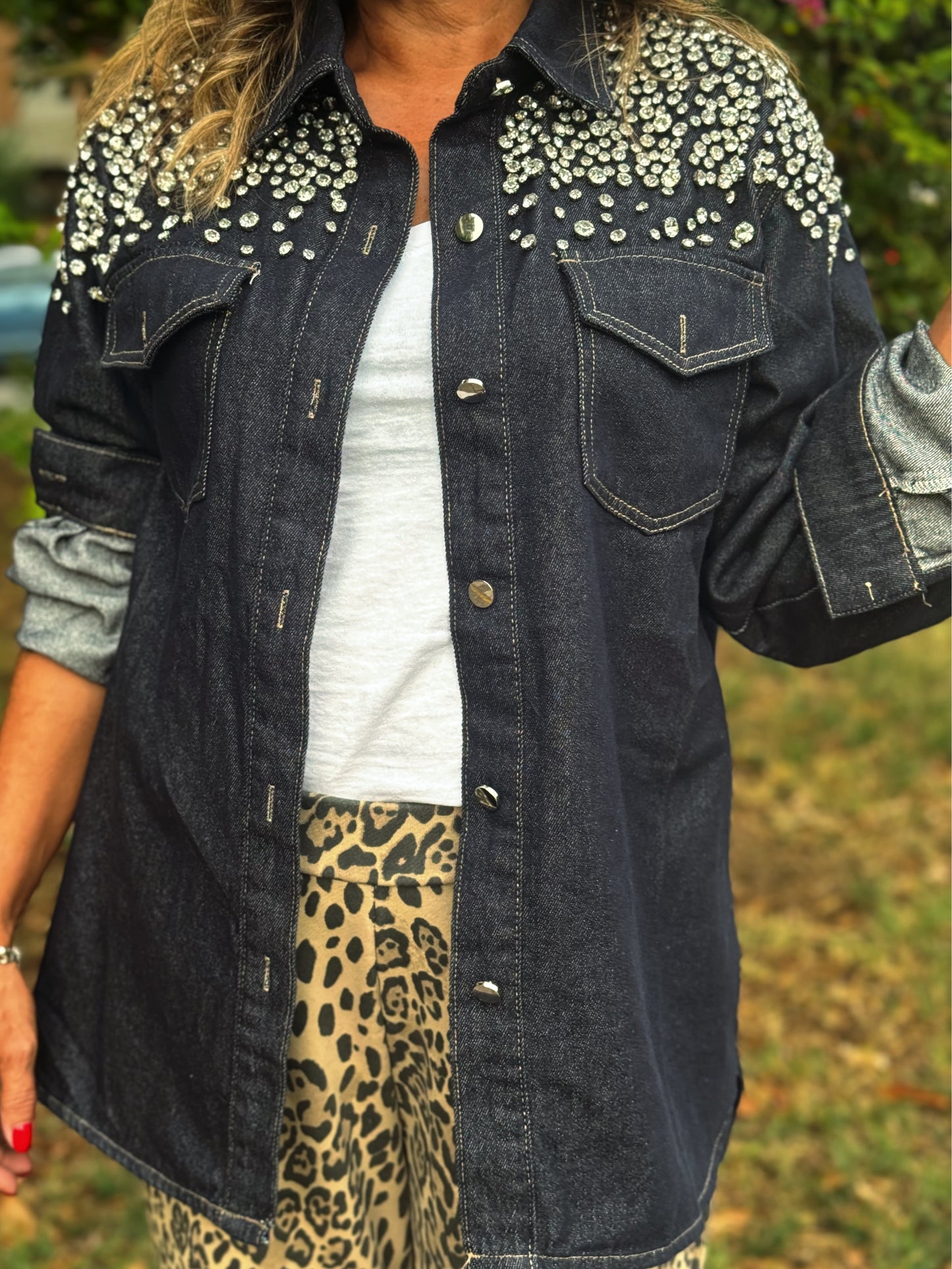 “CAMICIA CON STRASS” susy mix