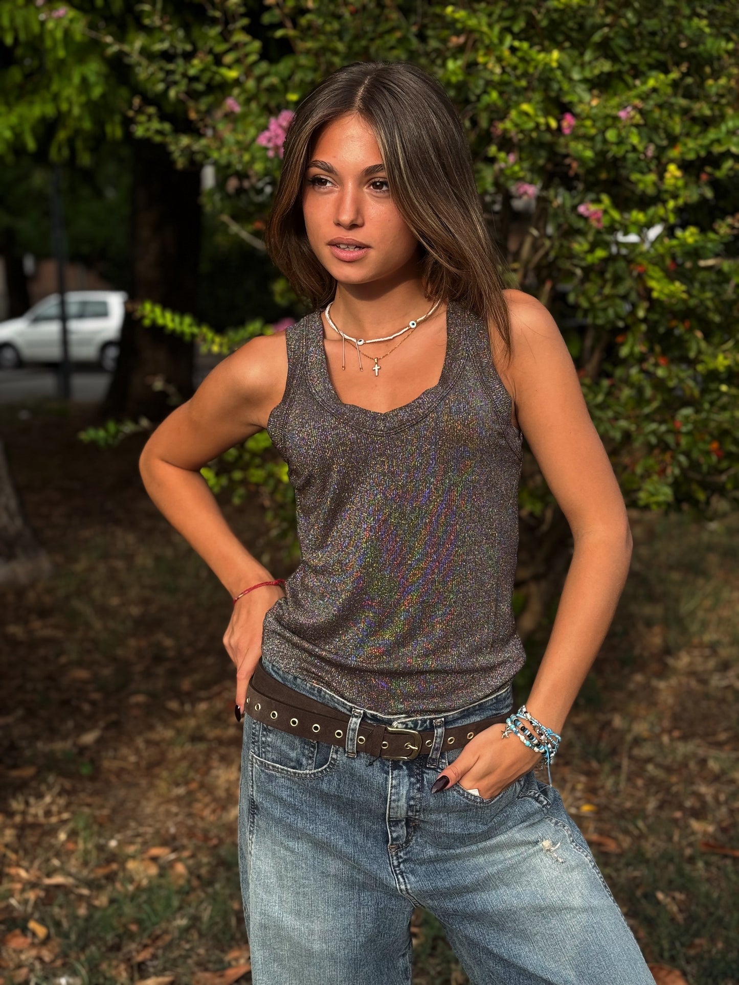 “CANOTTA COSTINA LUREX” Susy mix