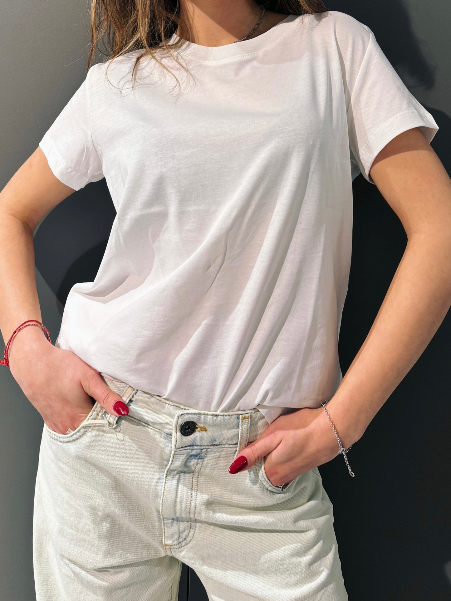 “T-SHIRT MORBIDA GIROCOLLO” Susy mix