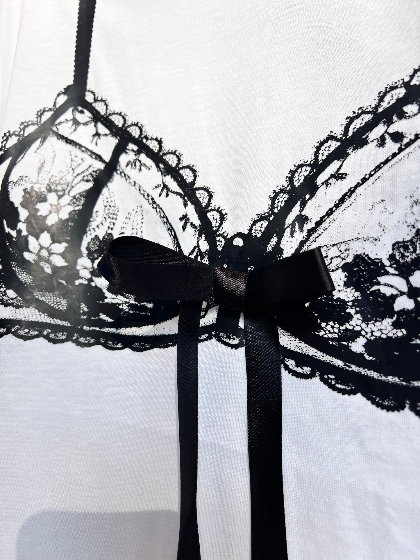 KONTATTO- T-SHIRT STAMPA PIZZO