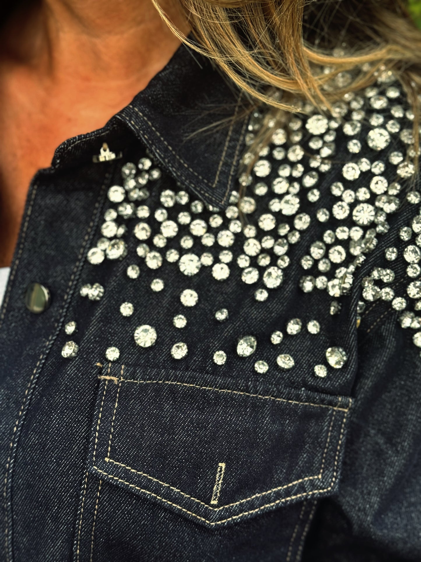 “CAMICIA CON STRASS” susy mix