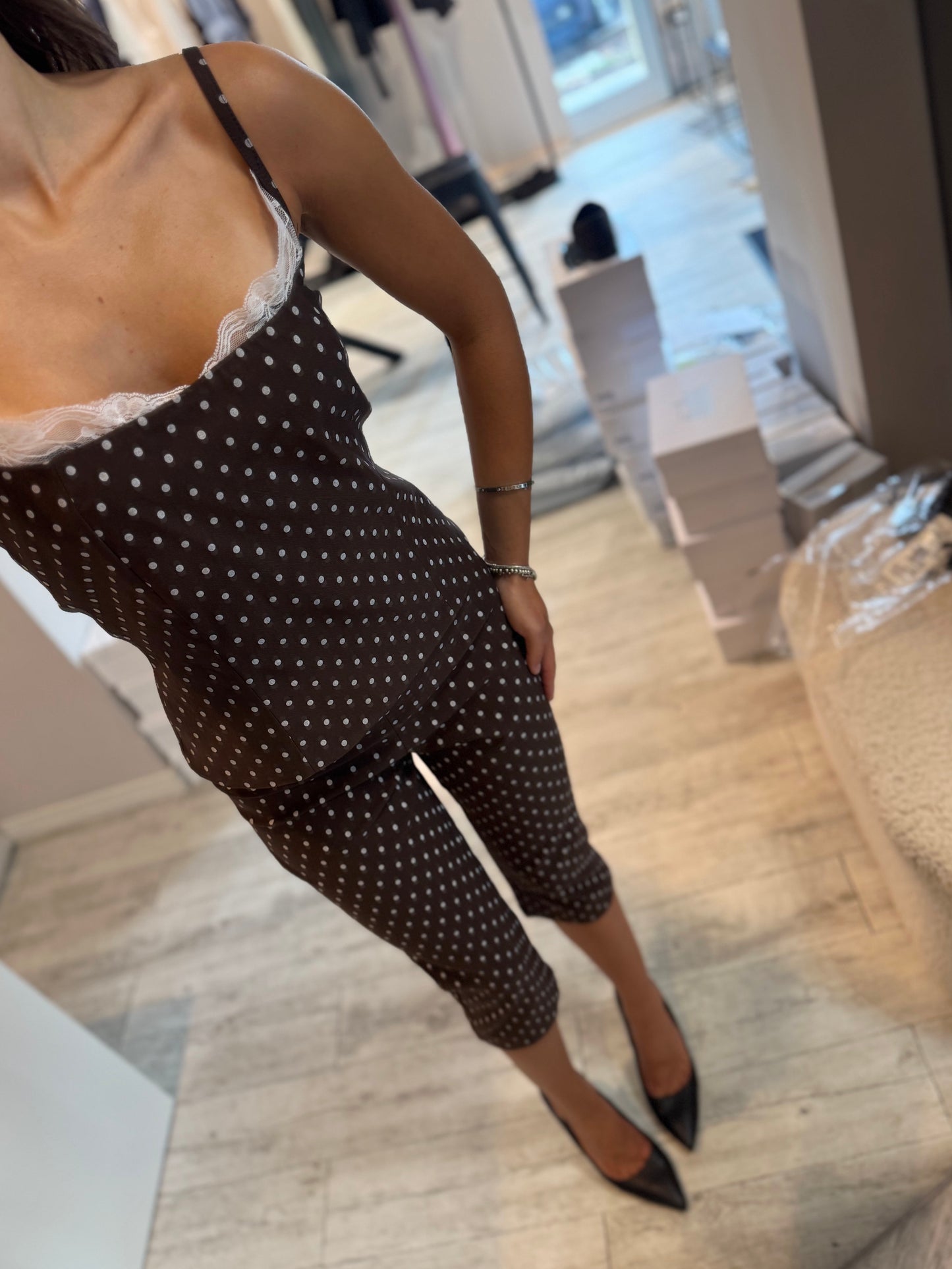 “PANTALONE FANTASIA POIS” susy mix
