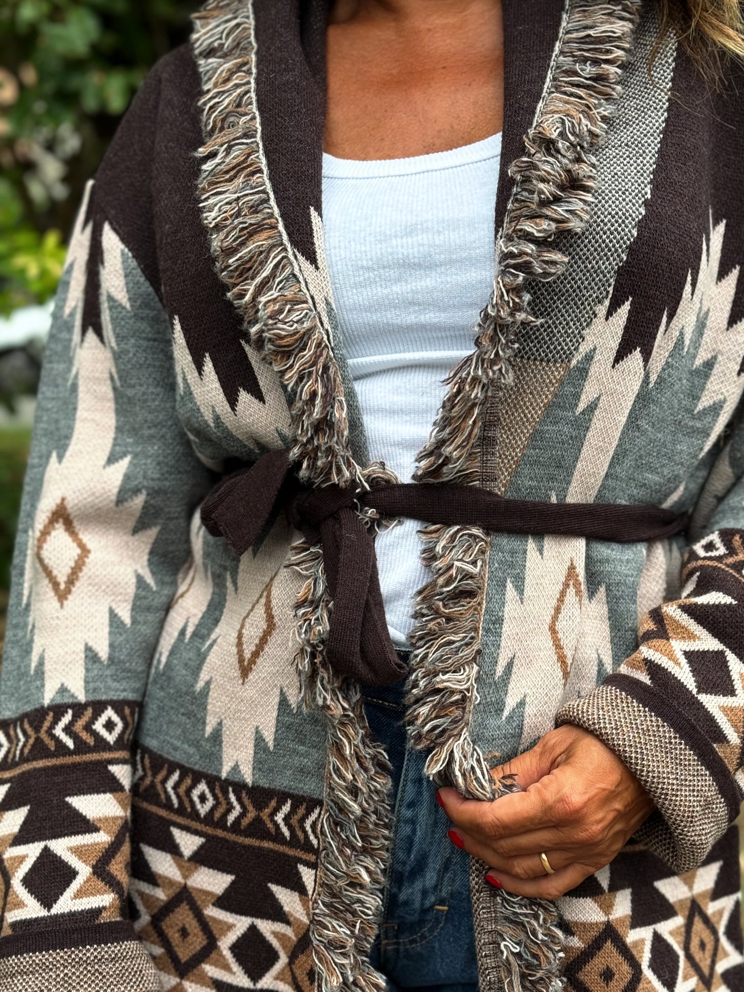 “CARDIGAN JACQUARD” kontatto
