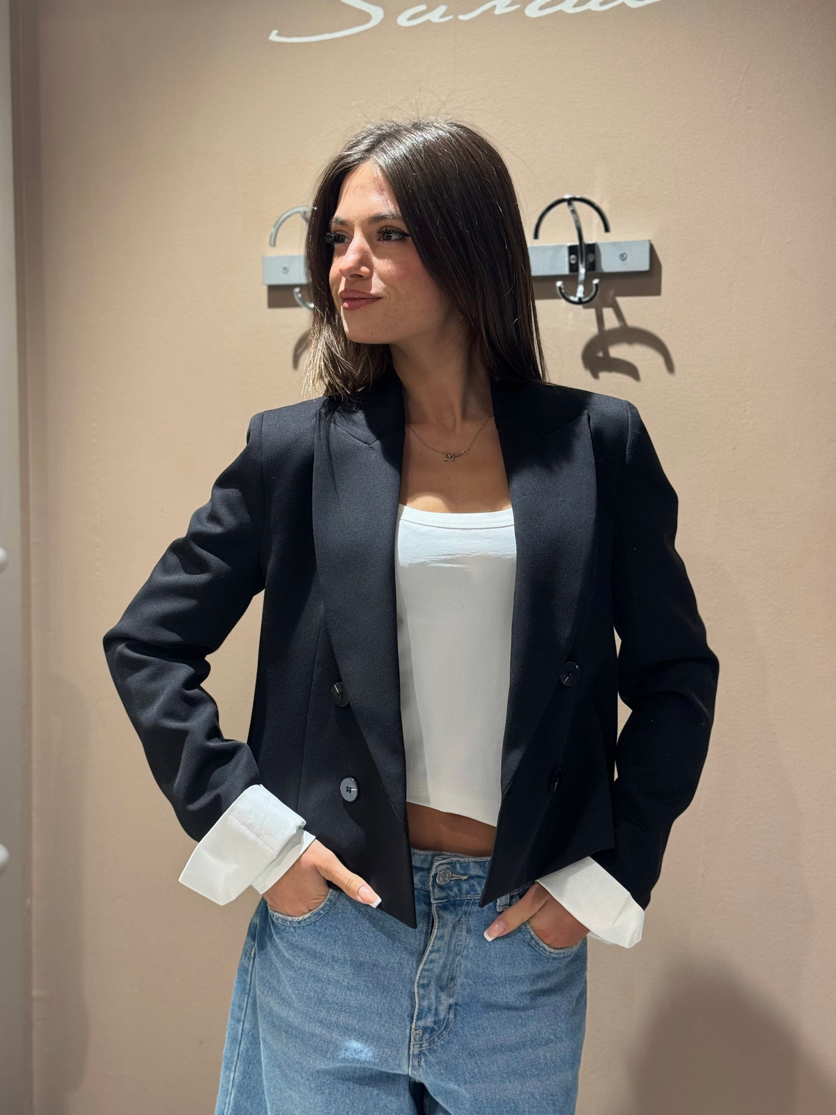 “BLAZER CROP” Susy mix