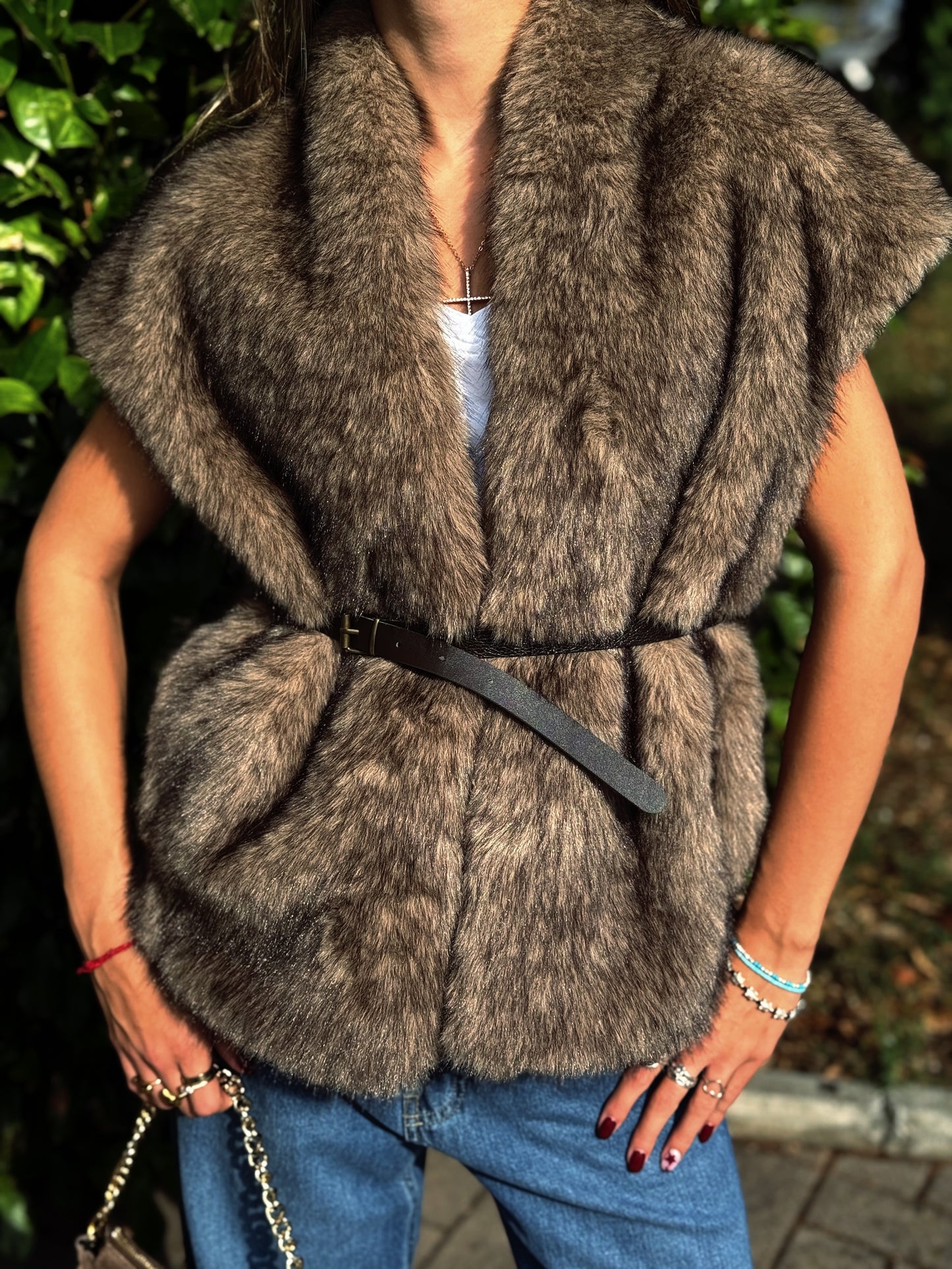 “GILET ECOPELLICCIA” Susy mix