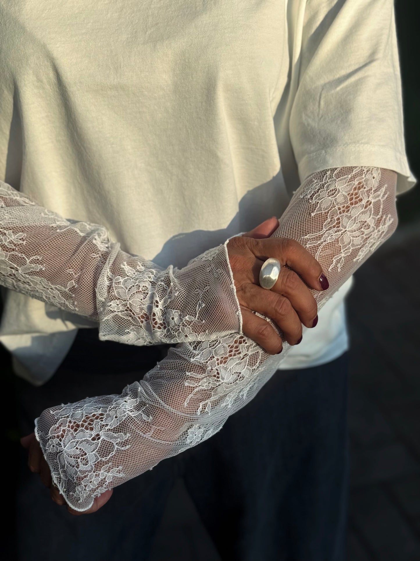 “MAGLIA CON PIZZO” Susy mix