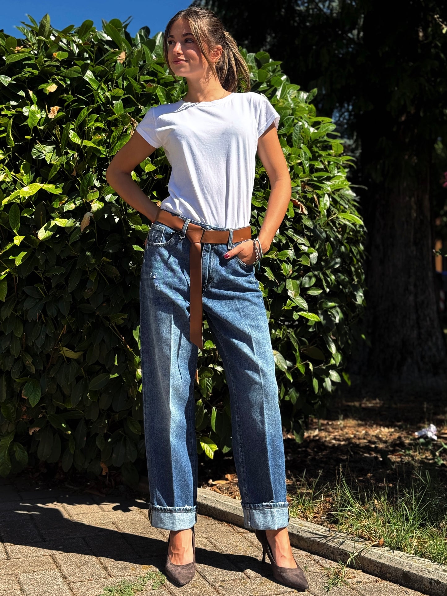 “JEANS MODELLO MANDY DENIM BLU” Have one