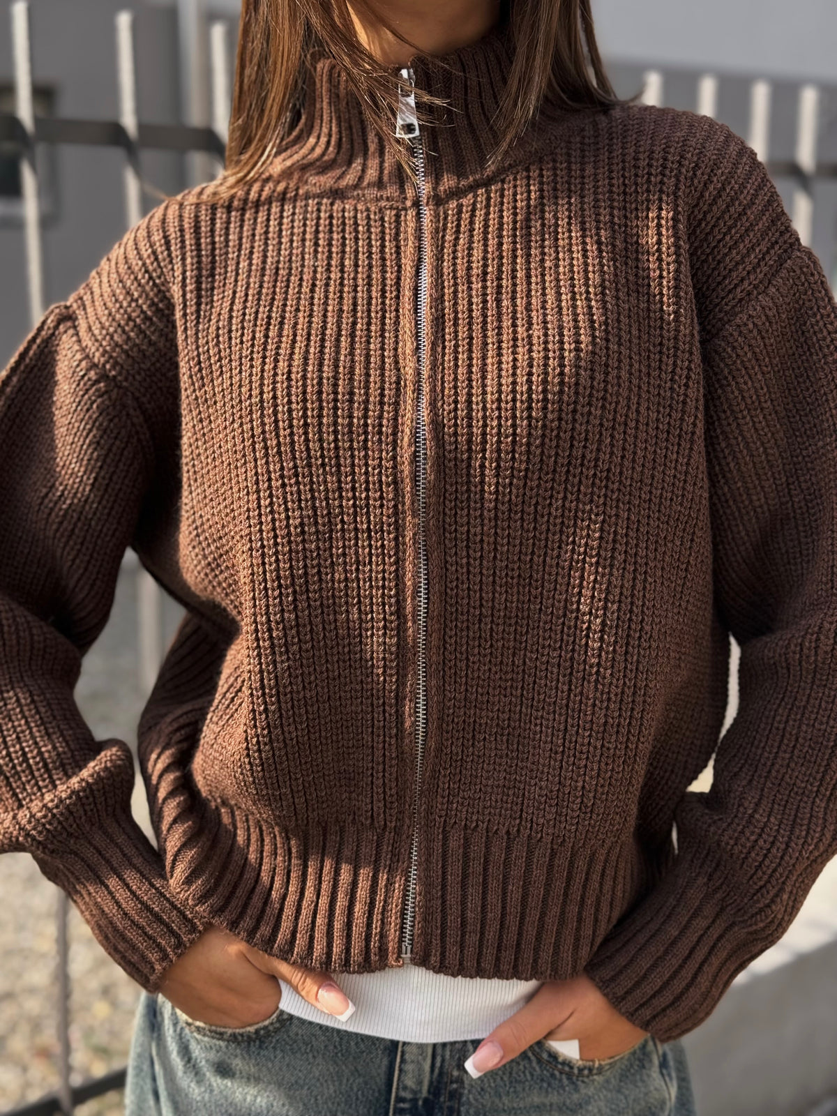 “MAGLIONE ZIP” Susy mix