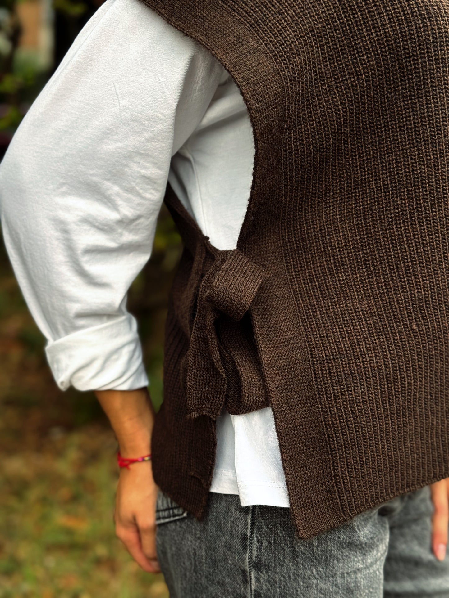 "GILET CON LACCI" Have one