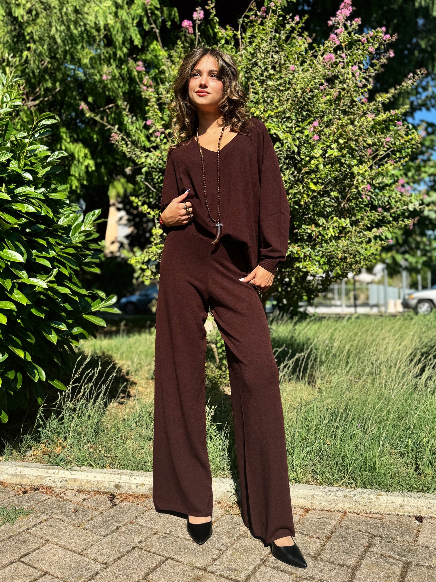 “PANTALONE IN VISCOSA” kontatto
