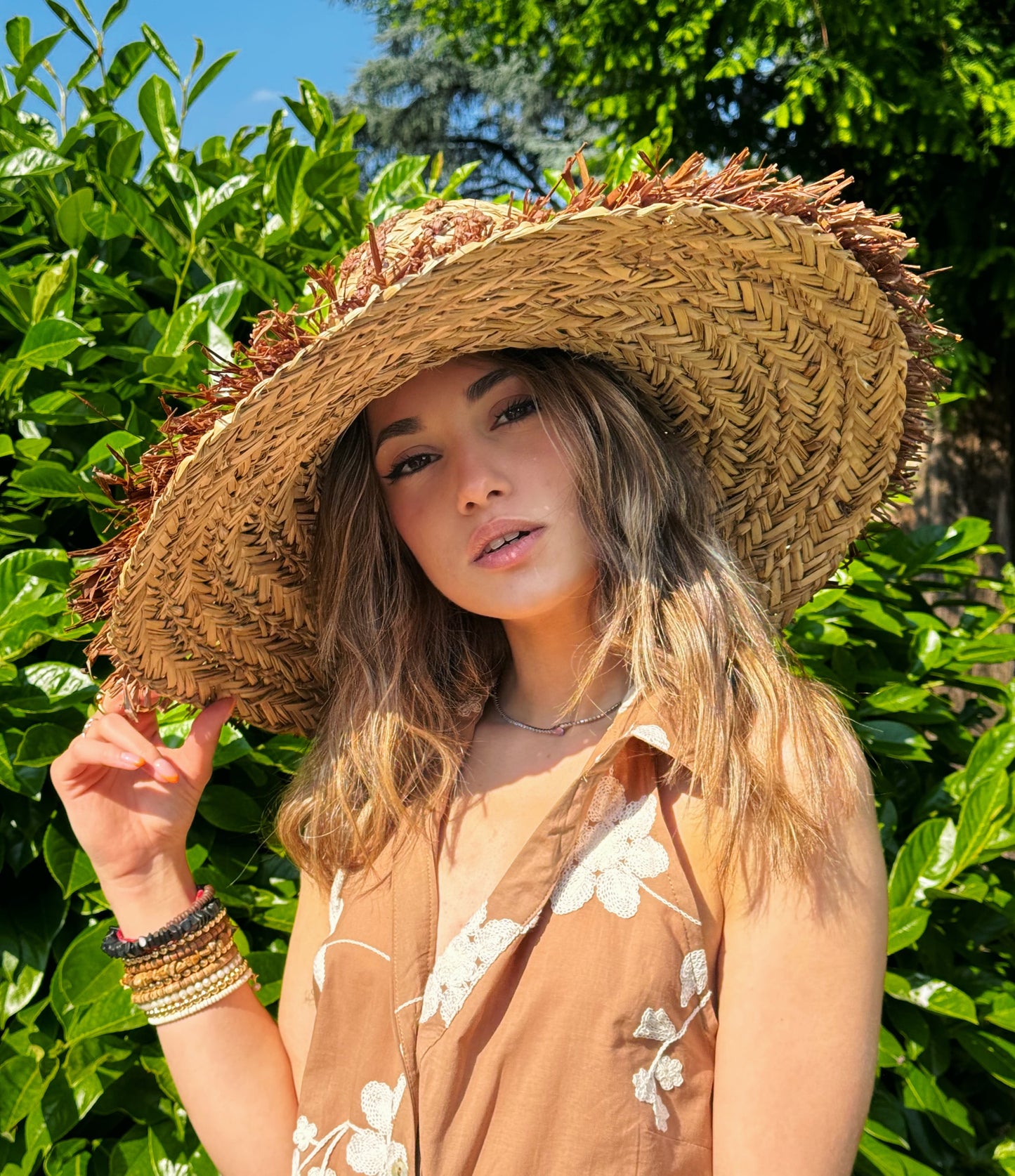 SUSY MIX-CAPPELLO IN PAGLIA
