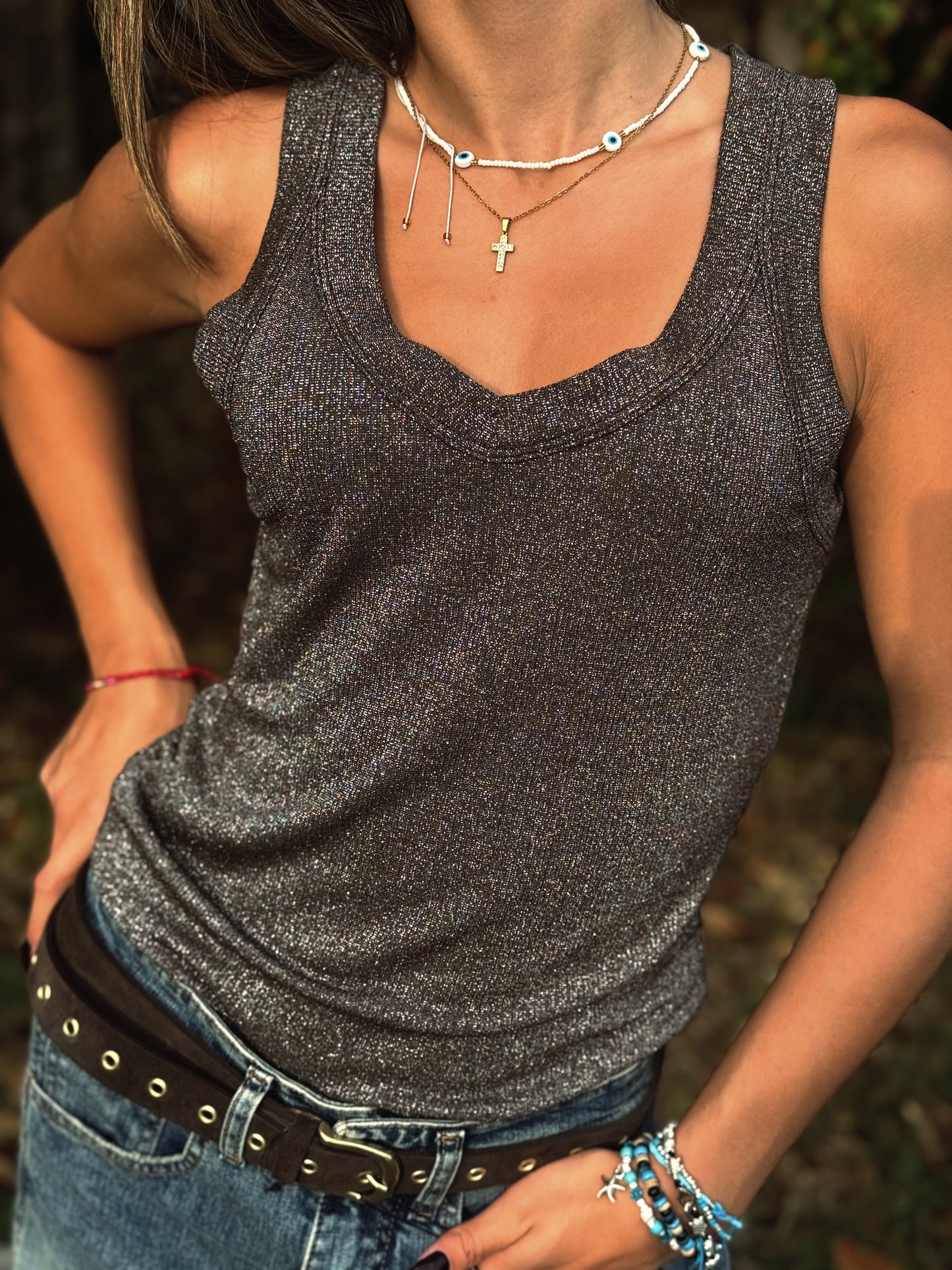 “CANOTTA COSTINA LUREX” Susy mix