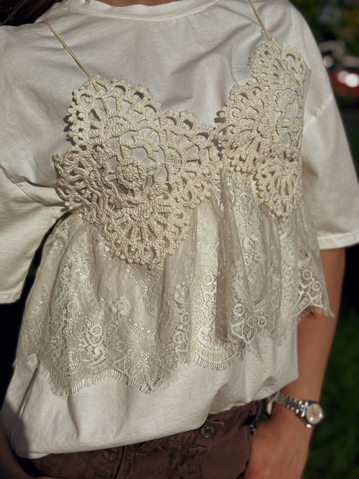 “T-SHIRT CORSETTO” Have one