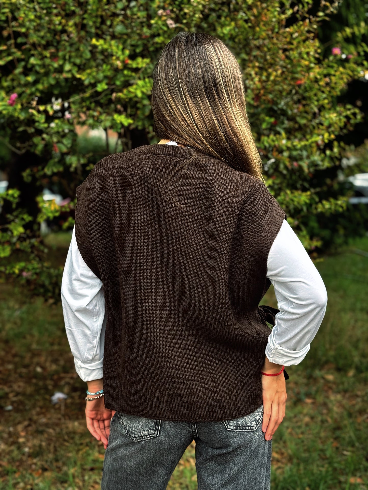 "GILET CON LACCI" Have one