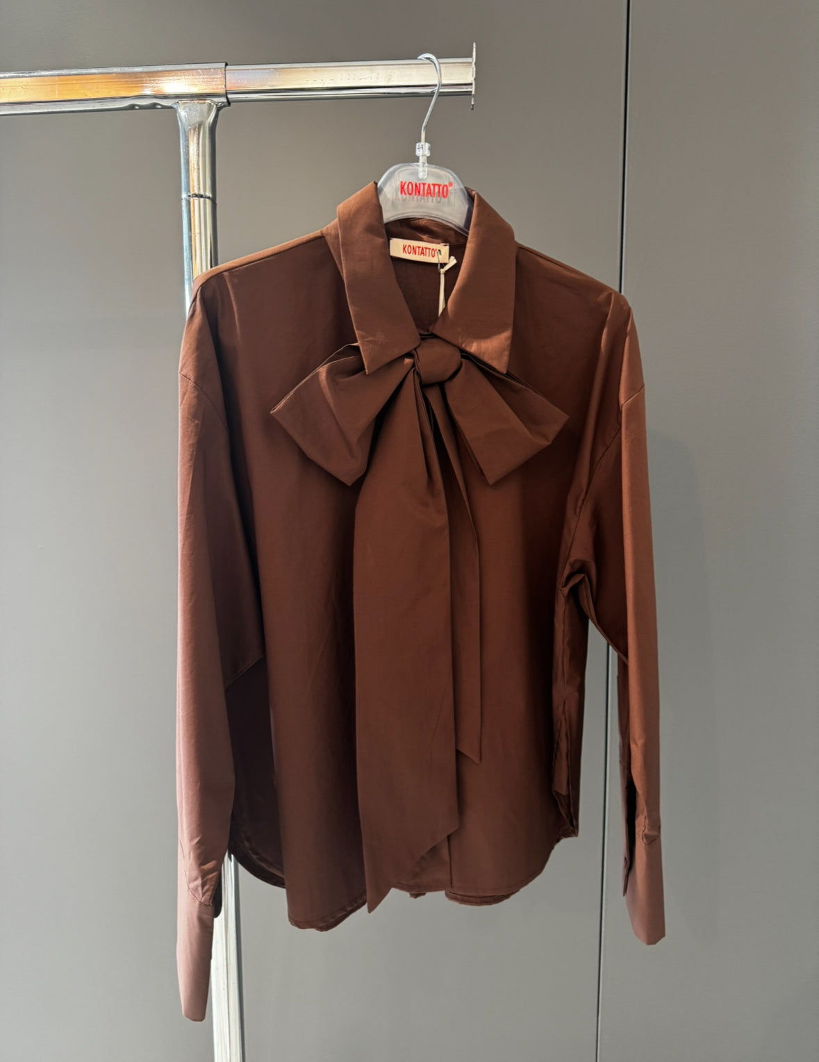 KONTATTO- CAMICIA FIOCCO
