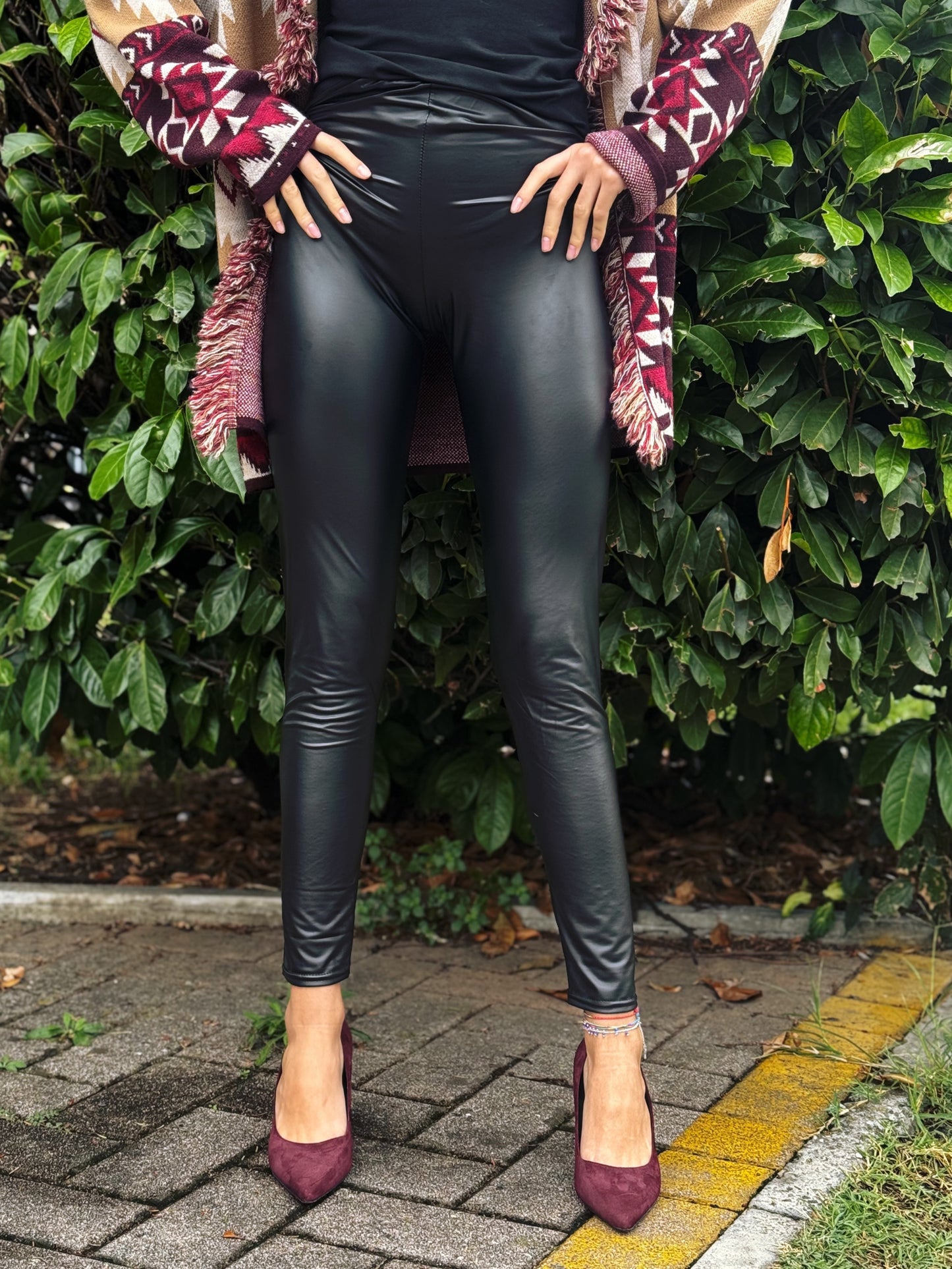 “LEGGINS ECOPELLE” susy mix