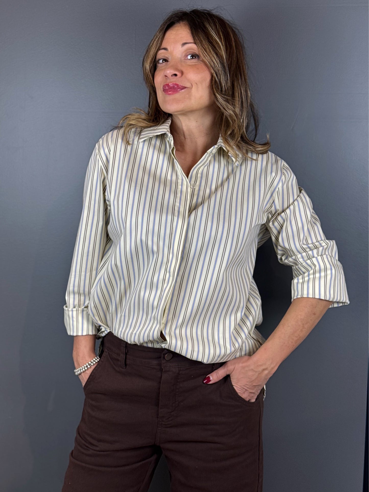 “CAMICIA RIGA GIALLA” Have one