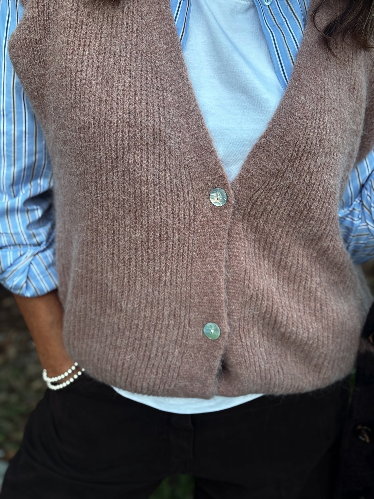 “GILET SMANICATO” Have one