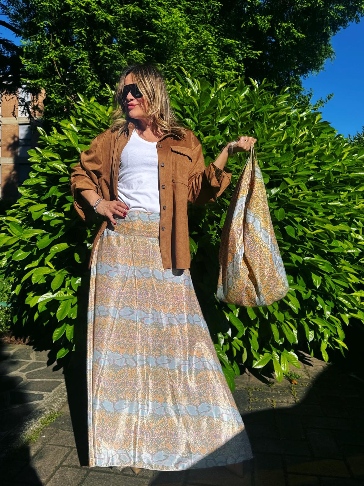 MOTIF CAPSULE- GONNA CON ELASTICO by baba