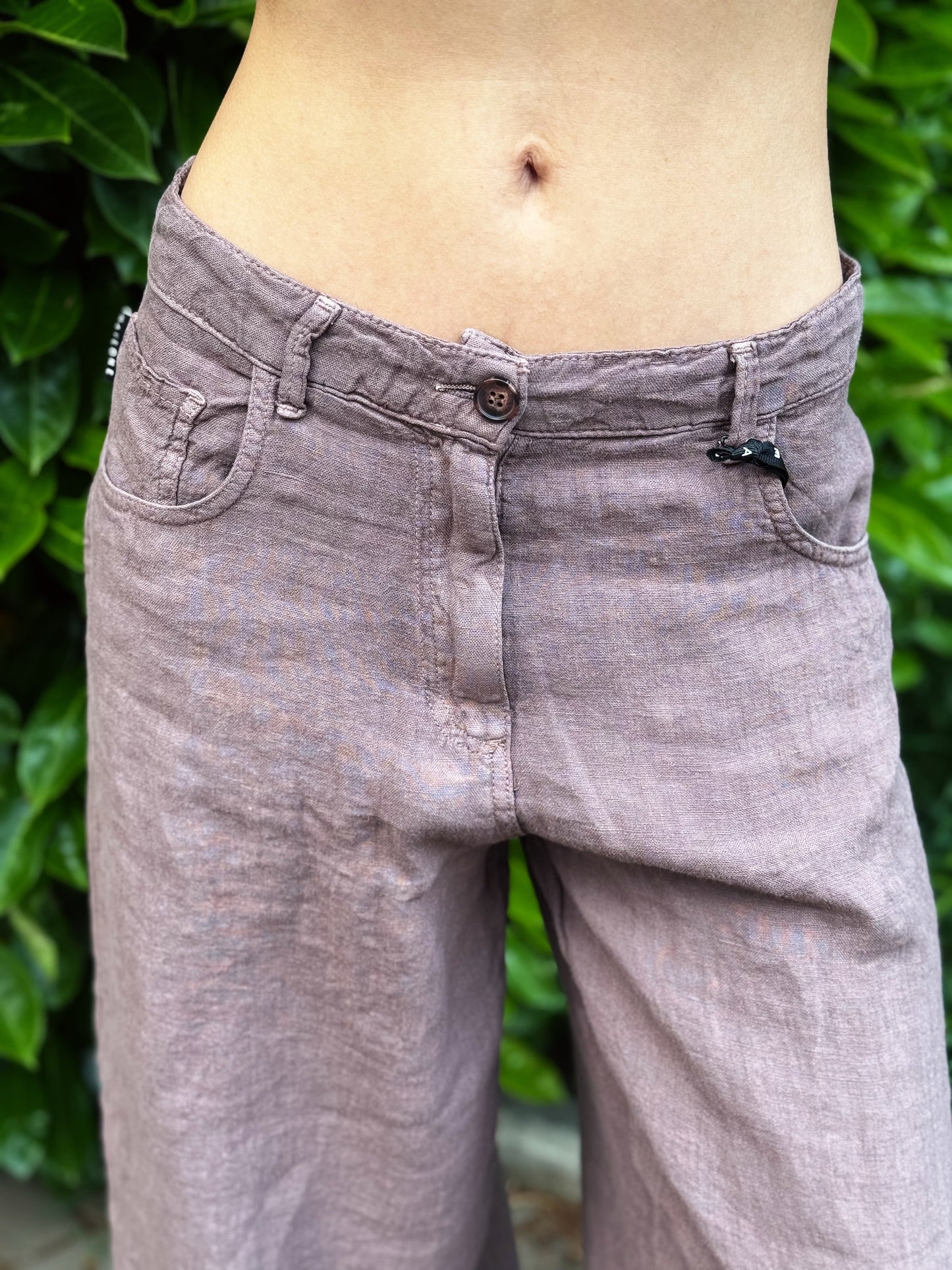 “PANTALONE BELLA IN LINO” Have one