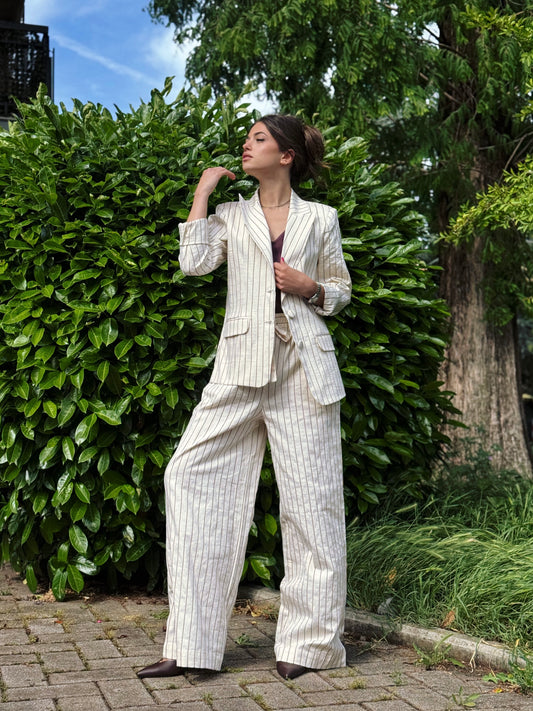 “PANTALONE GESSATO” susy mix