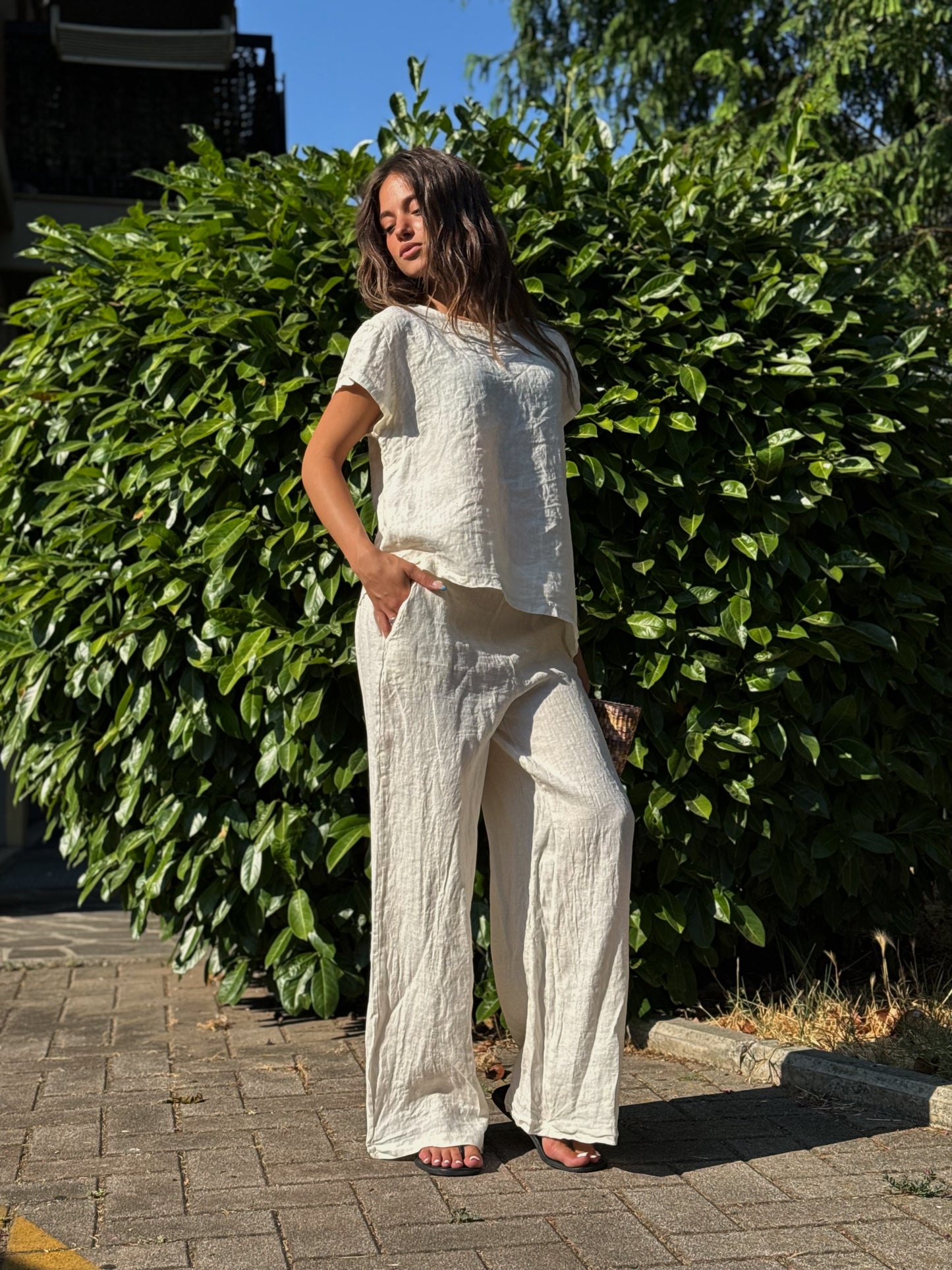 “COMPLETO IN LINO” Susy mix