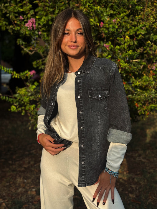 “CAMICIA IN JEANS” susy mix