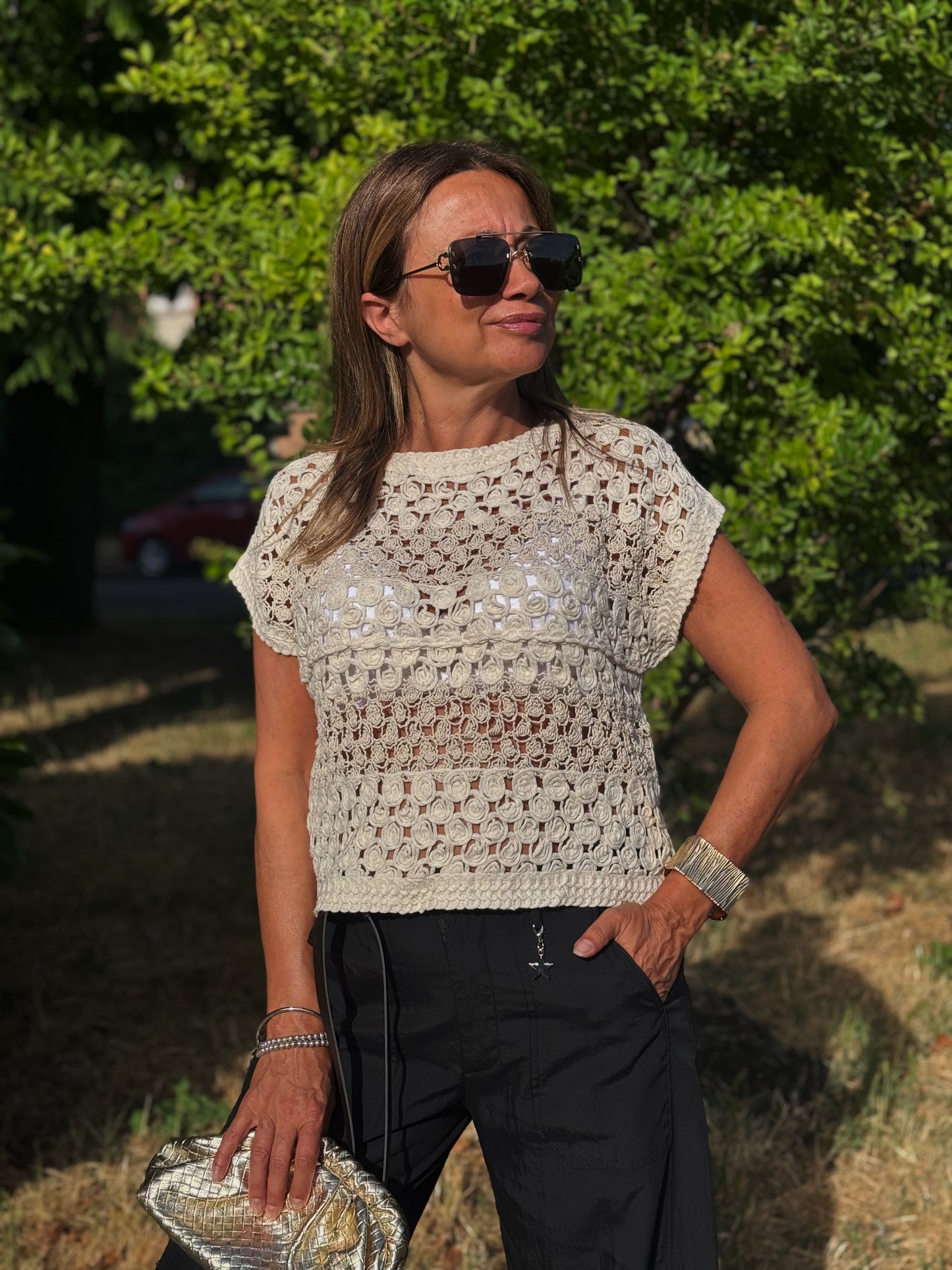 “MAGLIA SCATOLETTA CROCHET” susy mix