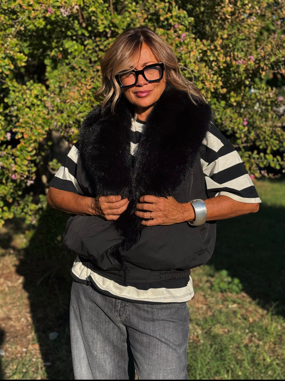 “GILET ECOPELLICCIA” Susy mix