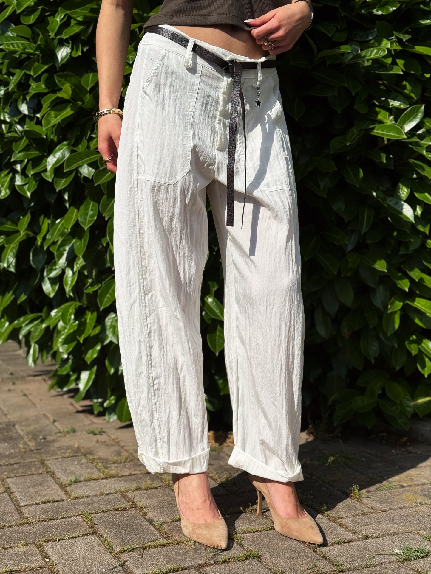 “PANTALONE MODELLO UOVO” Susy mix