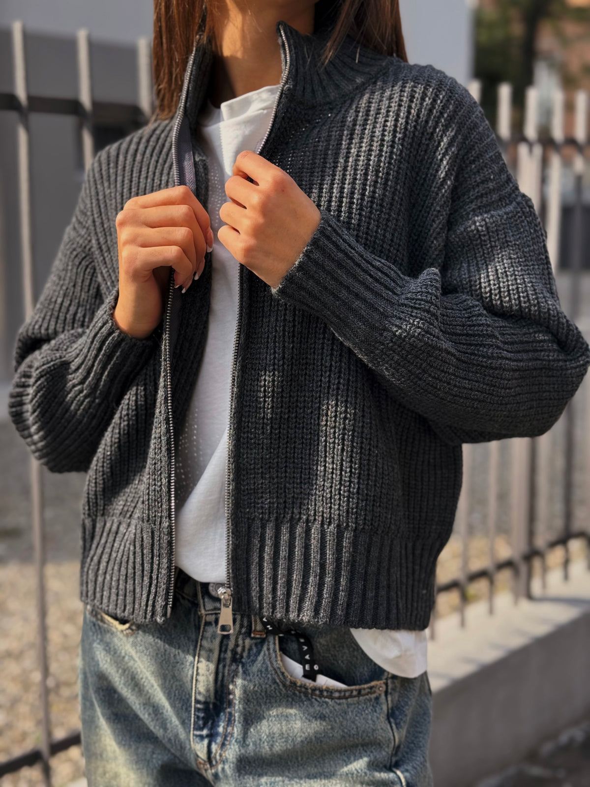 “MAGLIONE ZIP” Susy mix