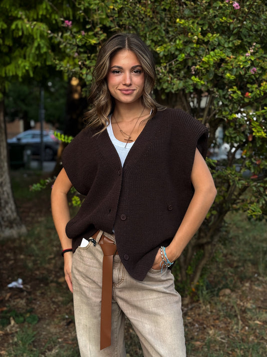 “GILET SMANICATO” Have one