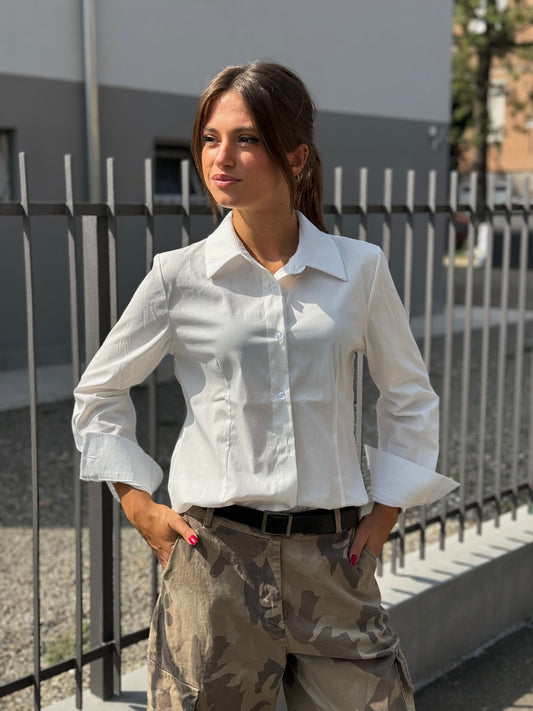 “CAMICIA BOTTONE GIOIELLO” Susy mix