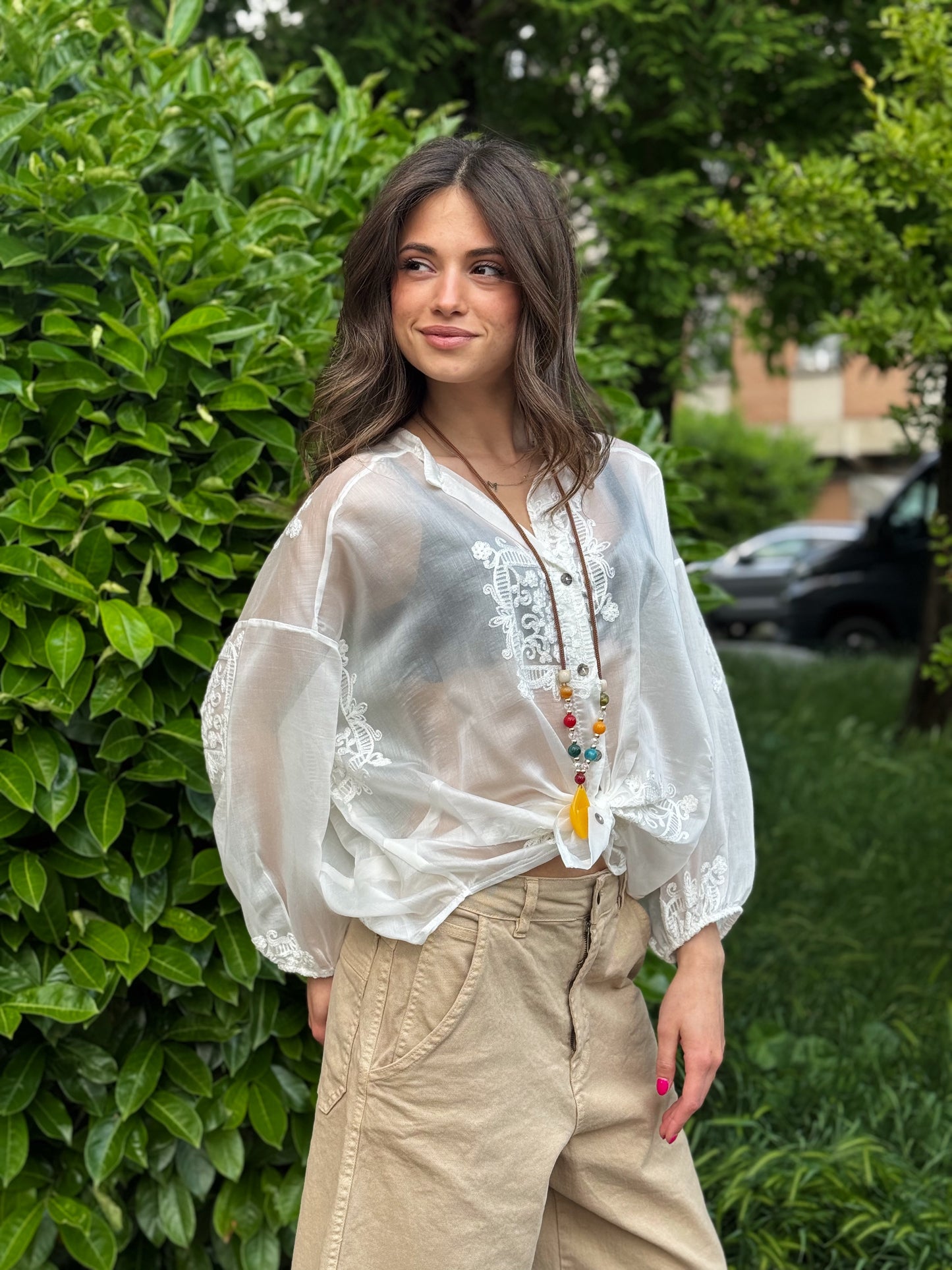 “CAMICIA CON RICAMI” Have one