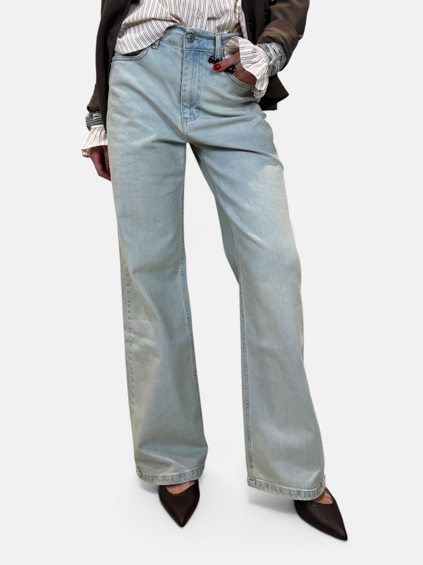 “JEANS MODELLO LONDON DENIM CHIARO” Have One