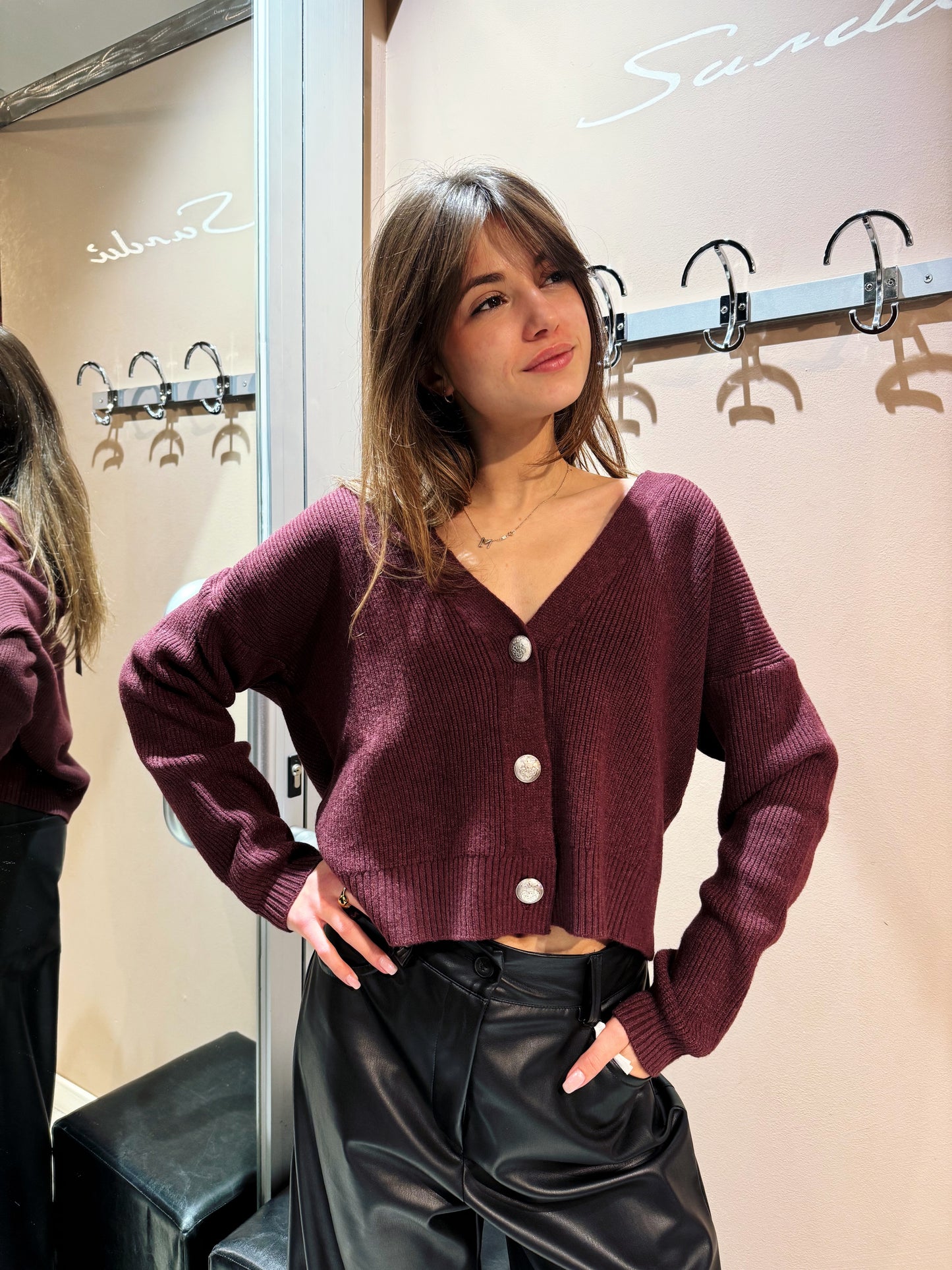 SUSY MIX-CARDIGAN CON BOTTONI