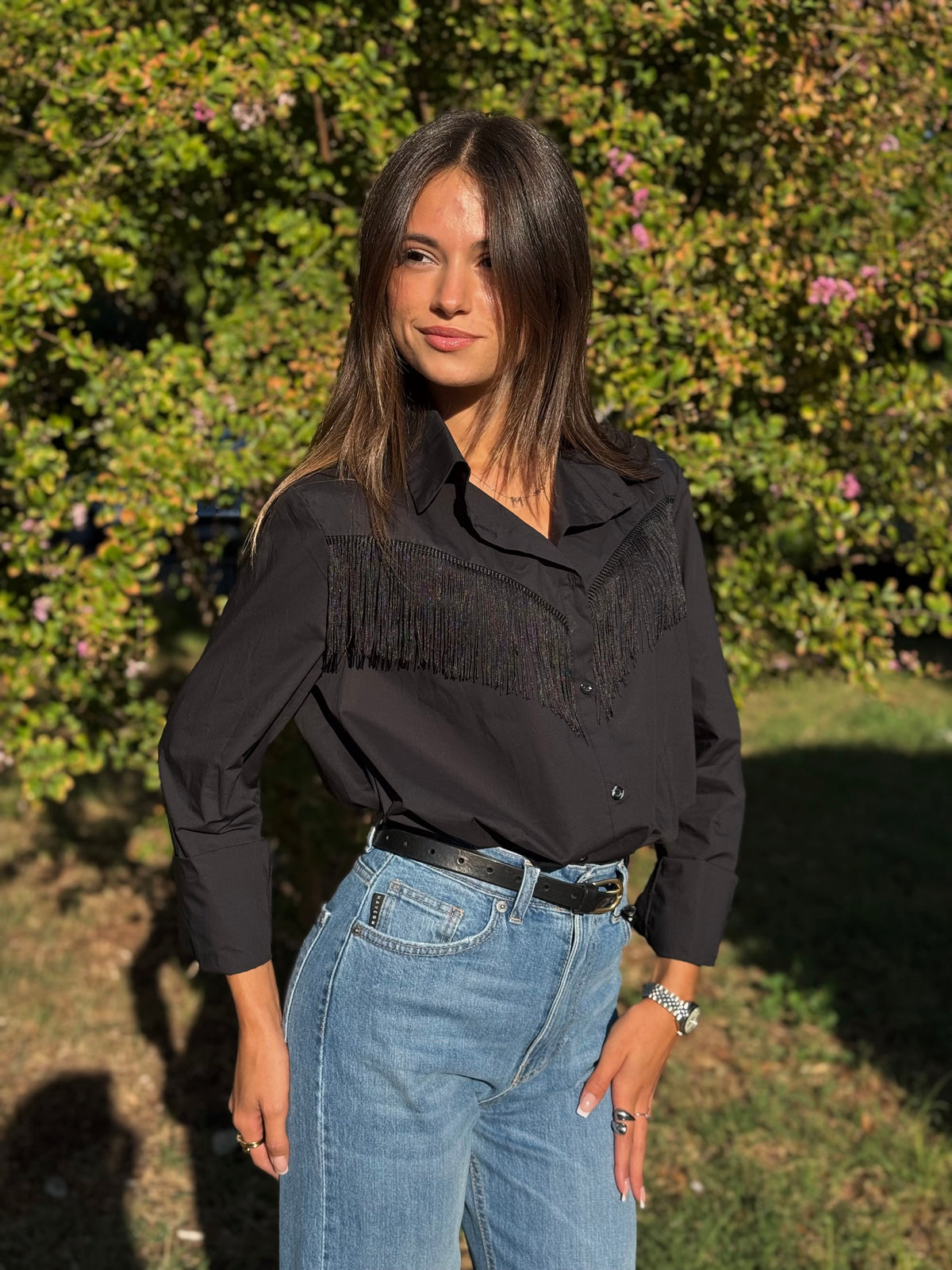 “CAMICIA CON FRANGIA” Susy mix