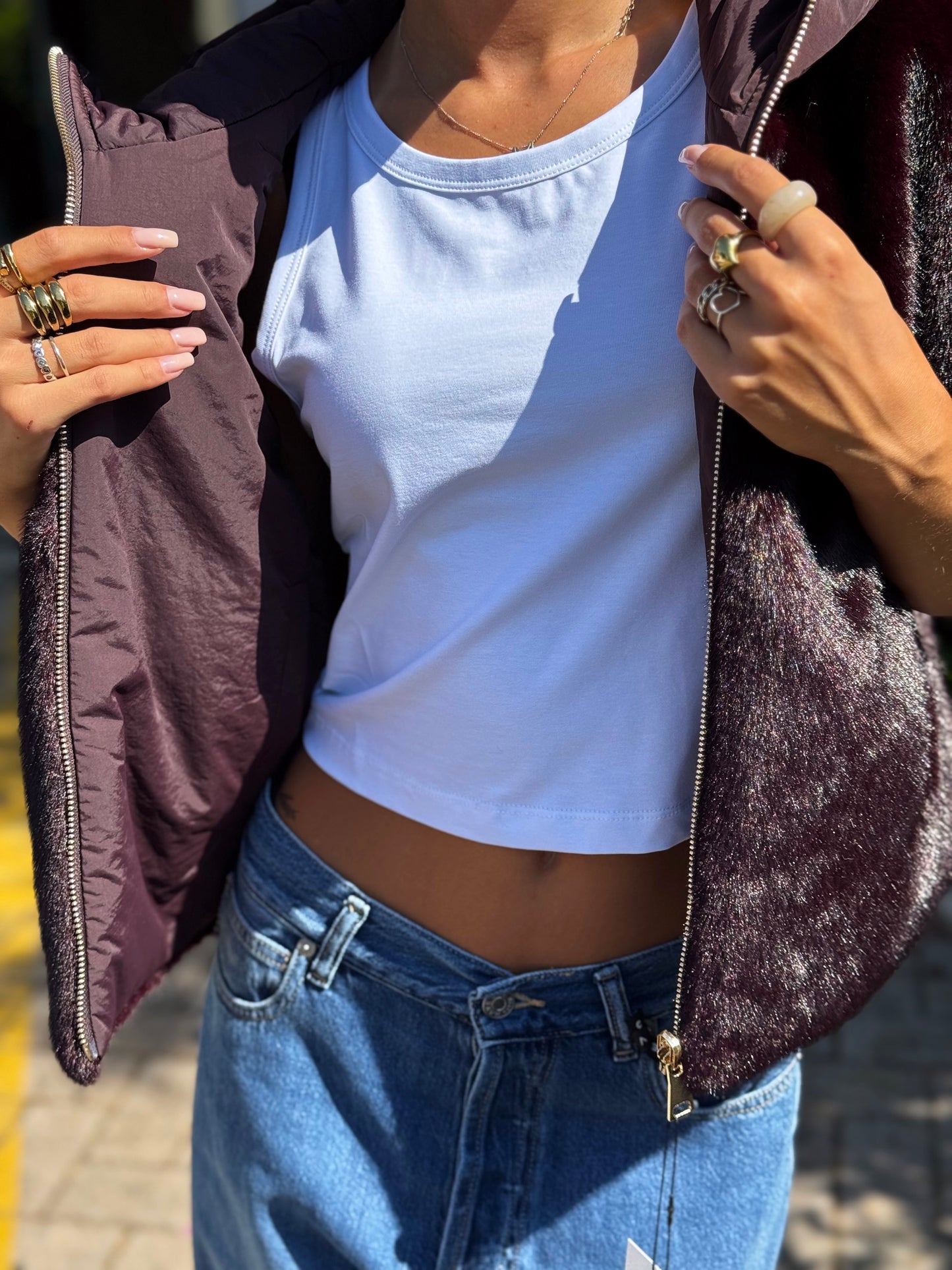 “GILET DOUBLE” susy mix