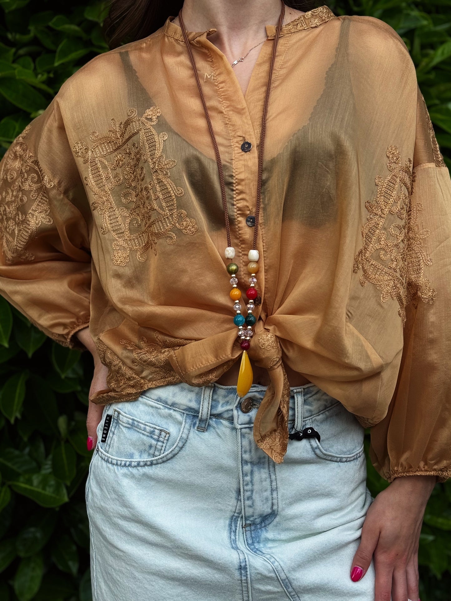 “CAMICIA CON RICAMI” Have one