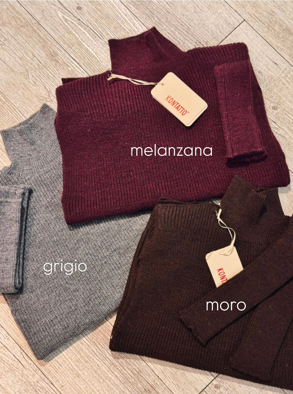 “GILET CON MANICOTTI” Kontatto