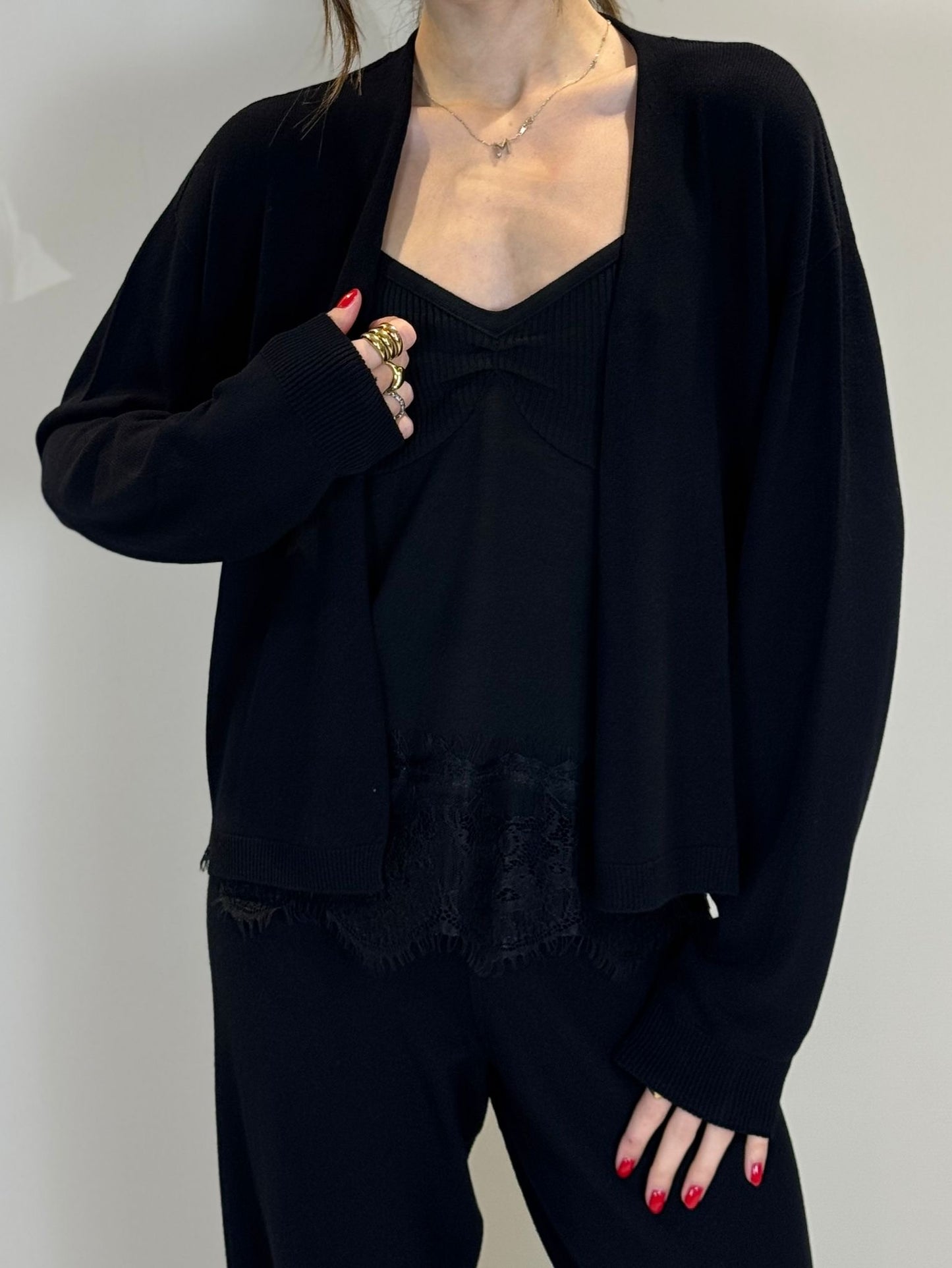 “CARDIGAN CORTO” Kontatto